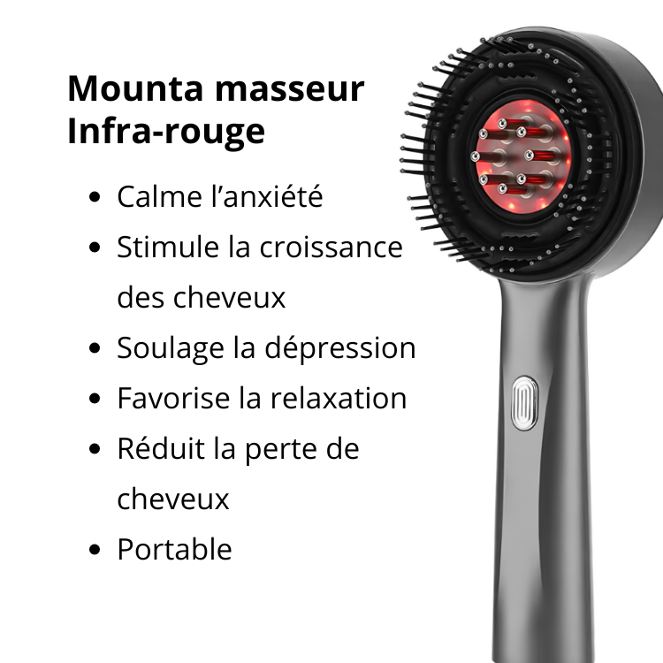 Mounta Massage pour cheveux à infra rouge